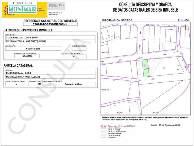 En venta solar para edificar 5 Pisos en Martinet. — 7