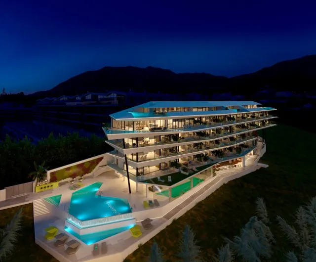 MAJESTUOSO BAJO ELEVADO, CON 134M2 DE TERRAZA ORIENTADA AL SUROESTE, CON VISTAS PANORAMICAS AL MAR. — 7