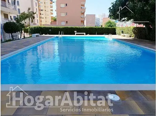 ¡PLAYA DE GANDÍA! EN RESIDENCIAL CON PISCINA, TERRAZA Y ASCE