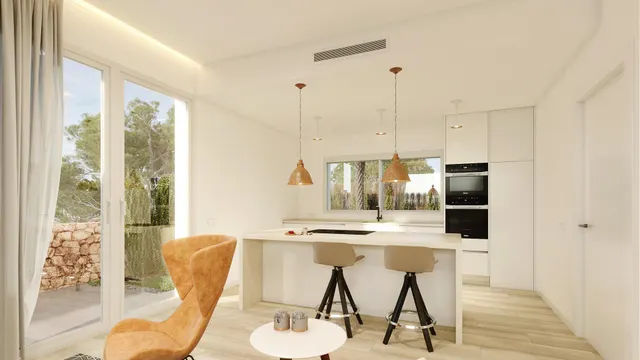 Villas Independientes de 3 dormitorios con piscina privada en Lomas de Cabo Roig — 4