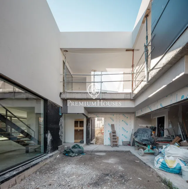 Obra Nueva en construcción en Premià de Dalt con vistas mar - Costa Barcelona — 23