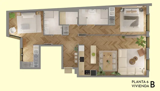 Piso 3 habitaciones 894m² en venta - Centro - Areal — 29