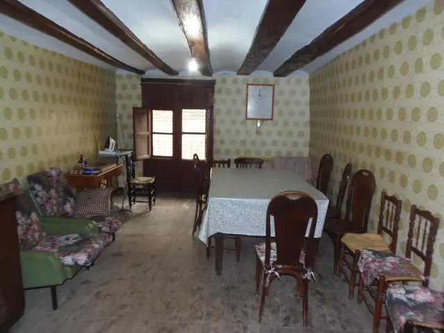 Casa grande haciendo esquina en el centro del pueblo, con patio grande, planta baja, dos alturas — 11