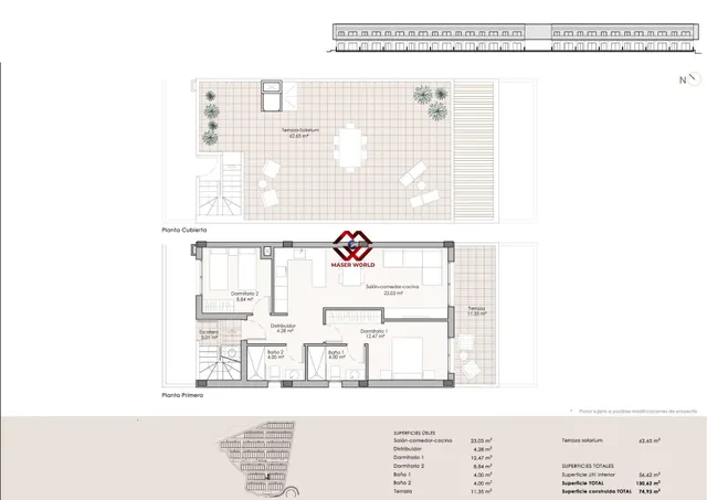 Apartamentos de nueva construcción cerca del campo de golf Aguilon en Pulpí-San Juan de los Terreros, Almería — 14