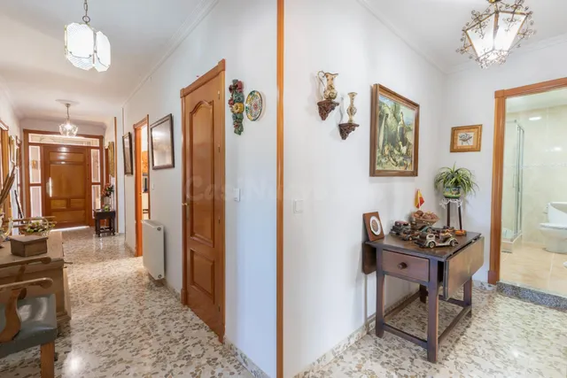 Casa en planta baja con cuatro naves y local — 38