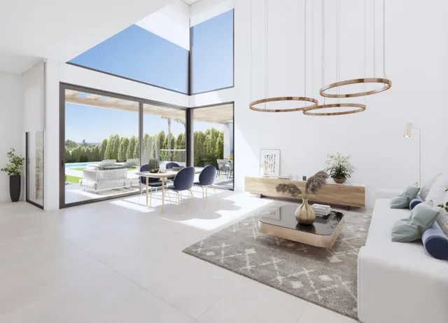 ▷Villa en Finestrat con Vistas Panorámicas al Mar y Piscina Costa Blanca — 2