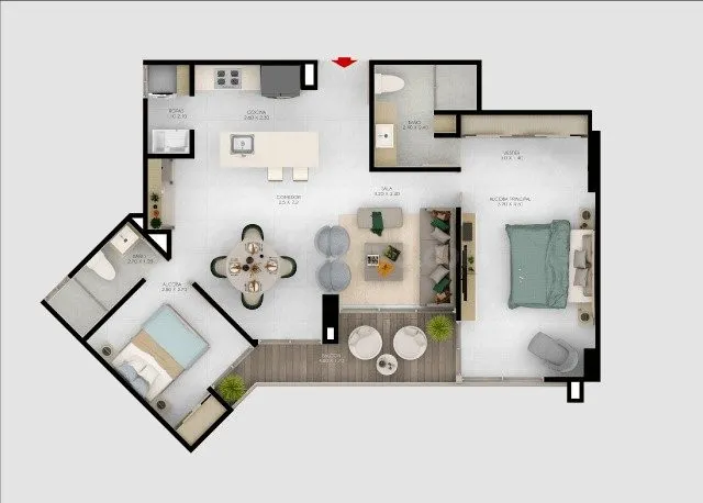 PROYECTO NUEVO - Se vende apartamento Nuevo en el sector de  - foto 2