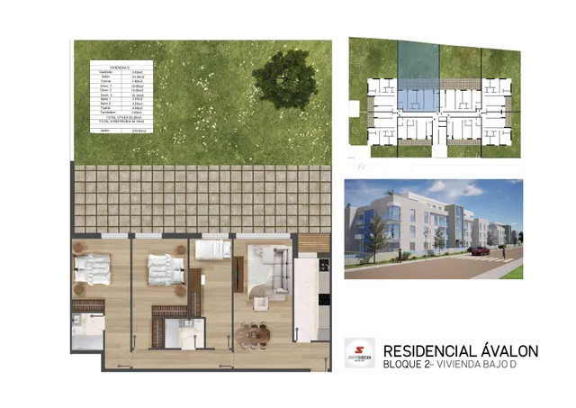 PROMOCIÓN DE PISOS EN SANCIBRIÁN (SANTA CRUZ DE BEZANA)- RESIDENCIAL ÁVALON. 1ª FASE — 6