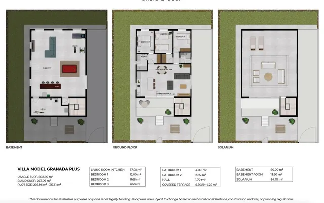 Villas modernas frente al campo de golf camposol — 18