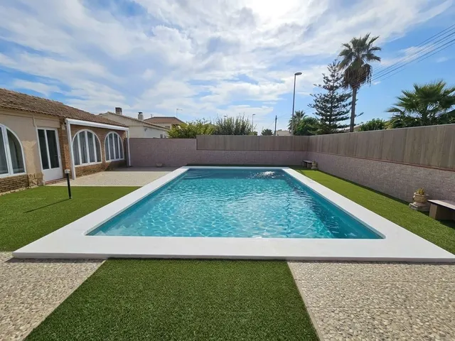 Villa independiente con piscina privada y amplios espacios en Pozo Estrecho, Cartagena — 46