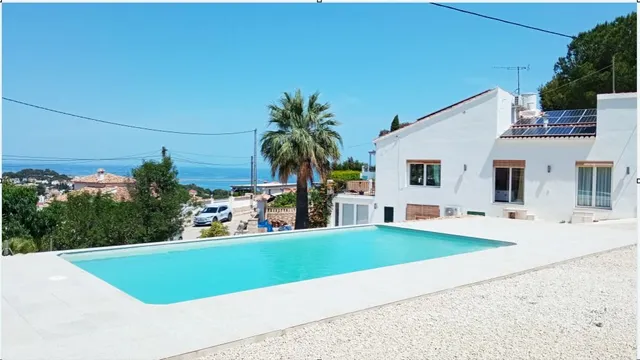 Villa Ibicenca con vistas panorámicas al Mar y a la Montaña 