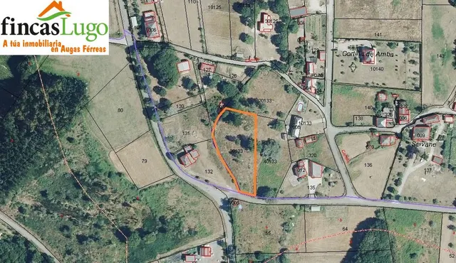 FINCA URBANIZABLE DE 2.671m en Matos, Outeiro de Rei