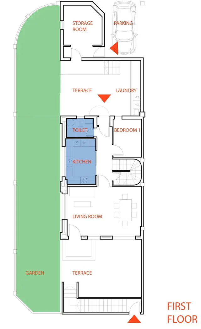 Adosado 4 habitaciones 187m² en venta - Centro — 30