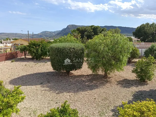 SE VENDE CHALET CON PISCINA EN BUEN ESTADO EN ASPE — 40