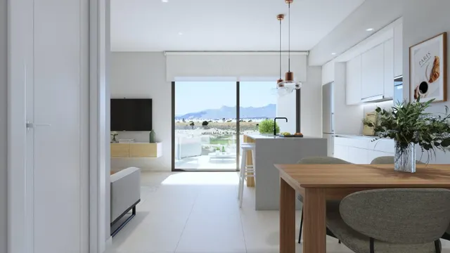 Apartamento de 2 dormitorios a la venta en el campo de Golf de Condado de Alhama — 3