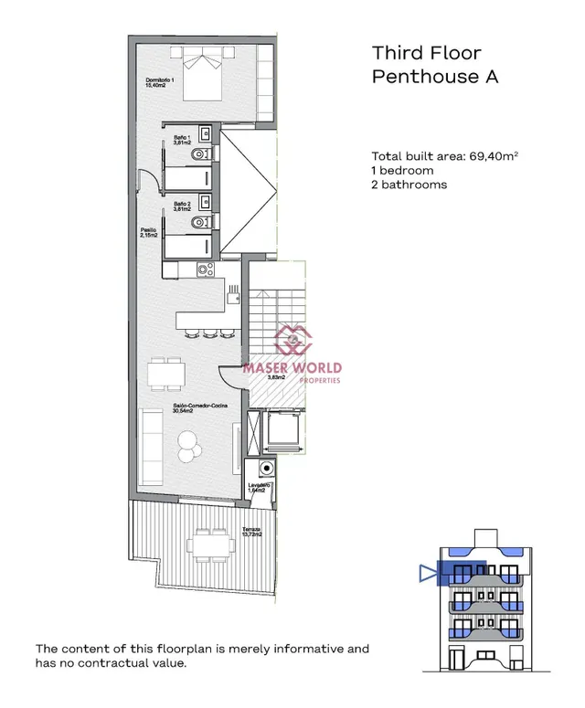 Modernos apartamentos de nueva construcción en el corazón de Torrevieja, a solo 600 m del mar — 8