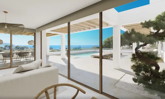 Villa de lujo nueva en construcción con vistas al mar cerca de Moraira — 2