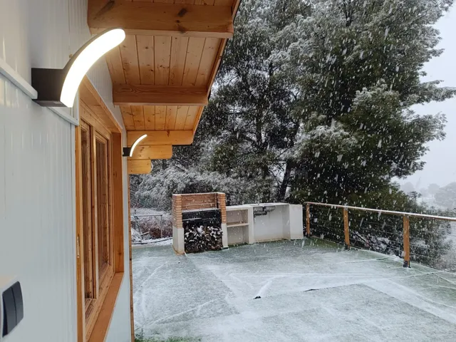 Parcela con una casita de madera en Cumbres Verdes. — 5