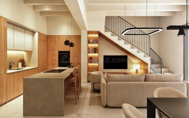 Elegante casa de obra nueva en el corazón de Ses Salines - foto 3
