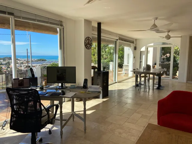 Villa Ibicenca con vistas panorámicas al Mar y a la Montaña en Dénia — 15