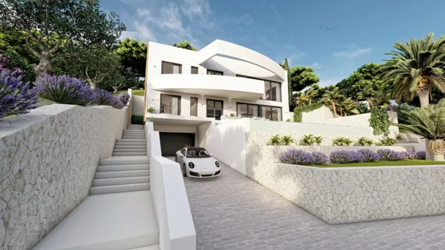 IMPRESIONANTE VILLA DE LUJO DE 4 DORM.DE NUEVA CONSTRUCCIÓN  EN ALTEA — 13