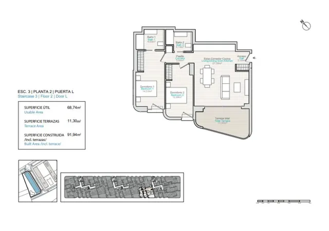Apartamento 1 habitación 47m² en venta - Villajoyosa — 7