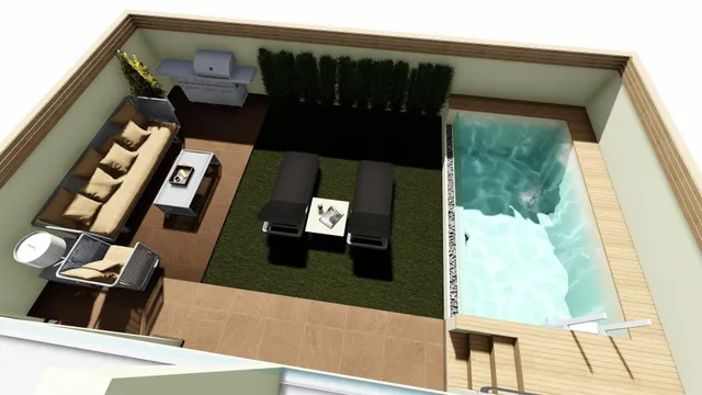 Edificio de obra nueva con piscina  y plaza de parking en Muro — 42