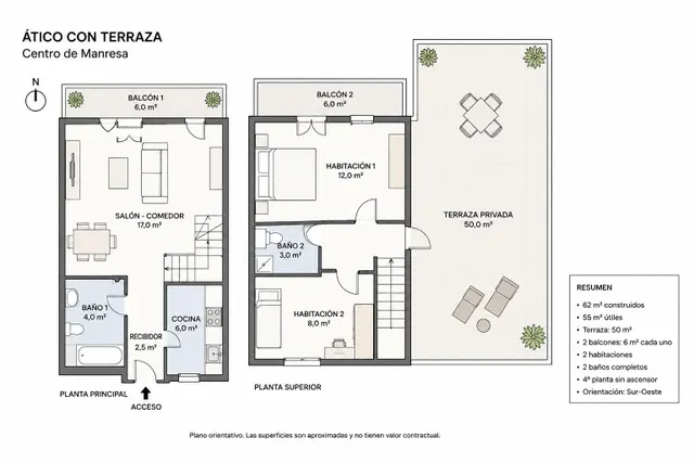 Ático en venta en Calle Nou — 18