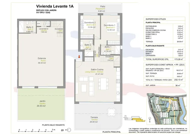 Apartamento 2 habitaciones 232m² en venta - Campana garden — 25