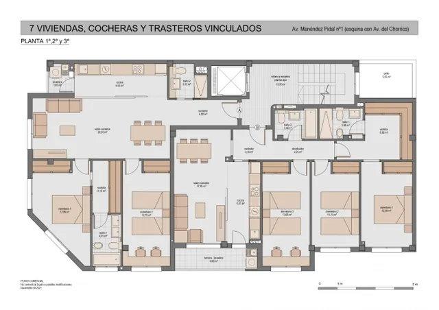 Nueva Construcción Edificio Gala, Avd. Chorrico esq Avd Menendez Pidal, Molina de Segura — 9