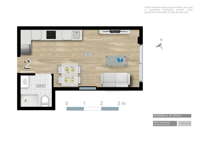 Ático 27m² en venta - torrevieja — 16