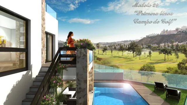 Villas de lujo en primera línea de campo de golf en Ciudad Q - foto 2