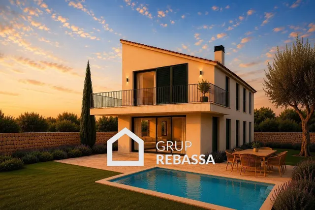 Chalet Unifamiliar en Pla de na Tesa con piscina, jardín y s
