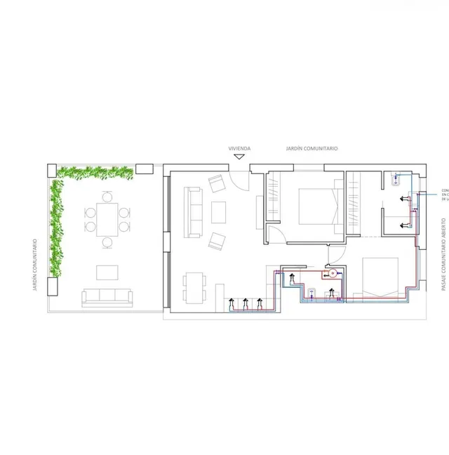 Apartamento en Fuengirola de 2 dormitorios, 2 baños junto al mar en doña sofía — 40