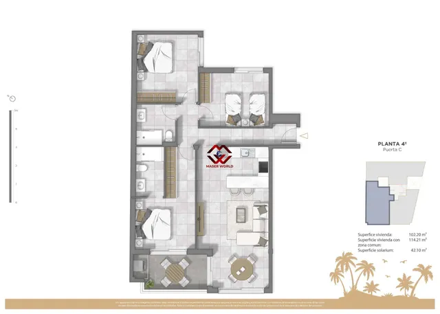 Apartamentos de nueva construcción en el centro de Guardamar del Segura, Costa Blanca — 8