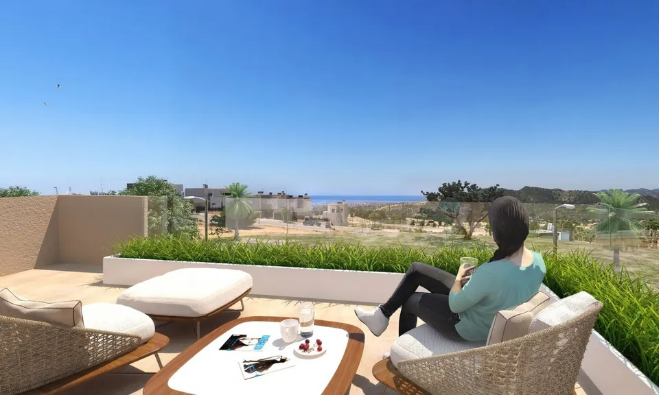 VILLAS MODERNAS NUEVAS DE 1 PLANTA EN BALCON DE FINESTRAT !!!