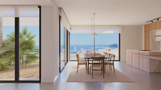 Villa nueva con espectaculares vistas al mar en venta en Benissa, Costa Blanca — 6