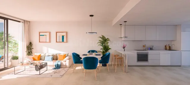 Apartamento de 3 dormitorios con vistas al golf en La Alcaid - foto 2
