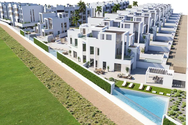Villas de nueva construcción con piscina privada en Serena Golf-Los Alcázares — 10