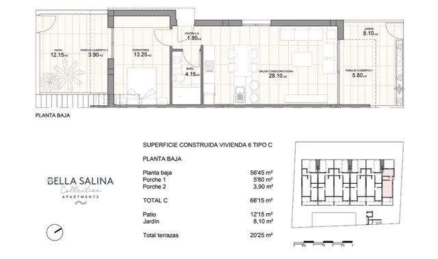 Apartamento 2 habitaciones 67m² en venta - San Pedro de Pinatar — 13