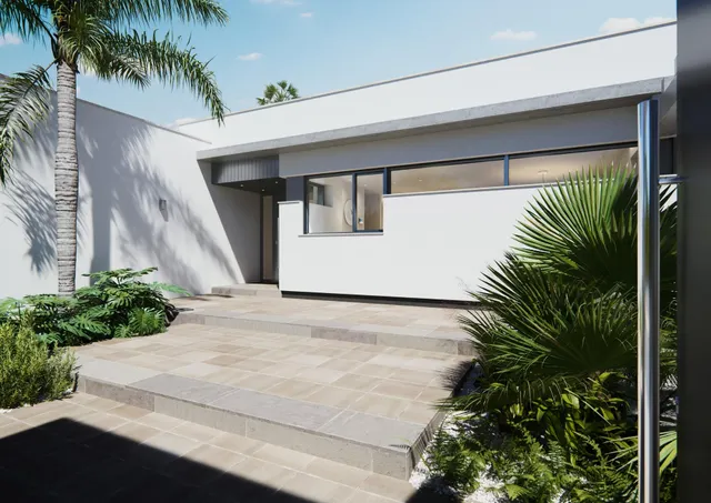 Villa de una planta con 3 dormitorios y piscina privada en San Javier — 12