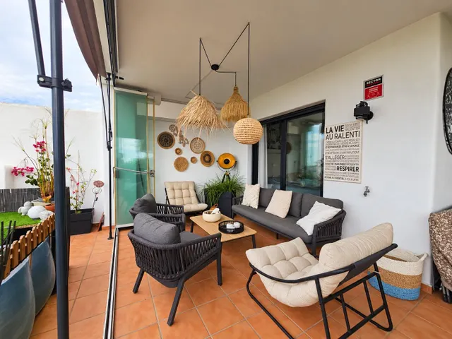 MAGNÍFICO APARTAMENTO DE 2 DORMITORIOS CON GRAN TERRAZA, JARDÍN PRIVADO Y VISTAS AL MAR Y AL GOLF – DOÑA JULIA, CASARES COSTA — 12