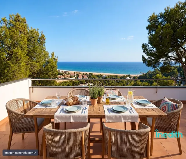 Gran casa familiar con preciosas vistas al mar urbanización Rat Penat — 10