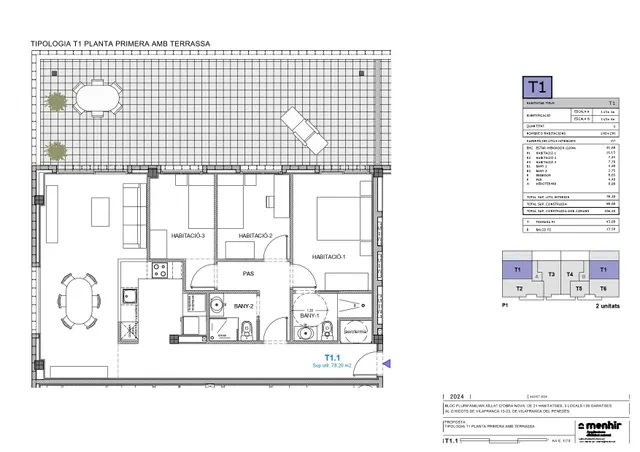 Piso 3 habitaciones 90m² en venta - La Girada — 9