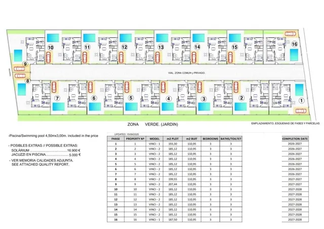 Villa 4 habitaciones 130m² en venta - Pueblo 8 — 17