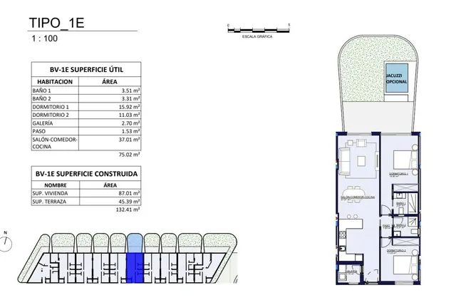Apartamento 2 habitaciones 87m² en venta - Alfaz del Pi — 12