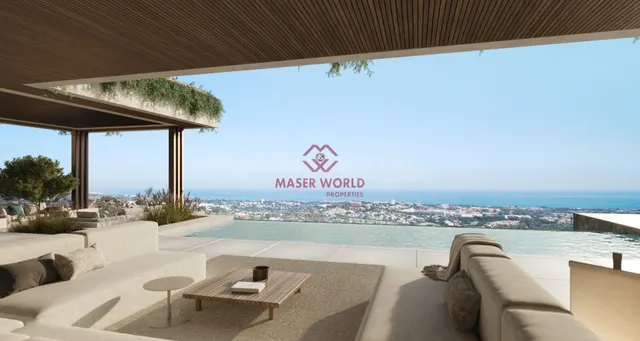 VILLAS DE LUJO DE OBRA NUEVA CON VISTAS AL MAR EN BENAHAVIS — 2