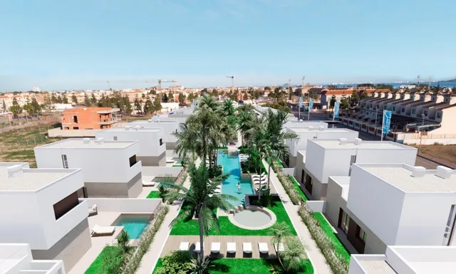 OBRA NUEVA! VILLAS EN LOS ALCAZARES CON PISCINA PRIVADA. 3 D - foto 4