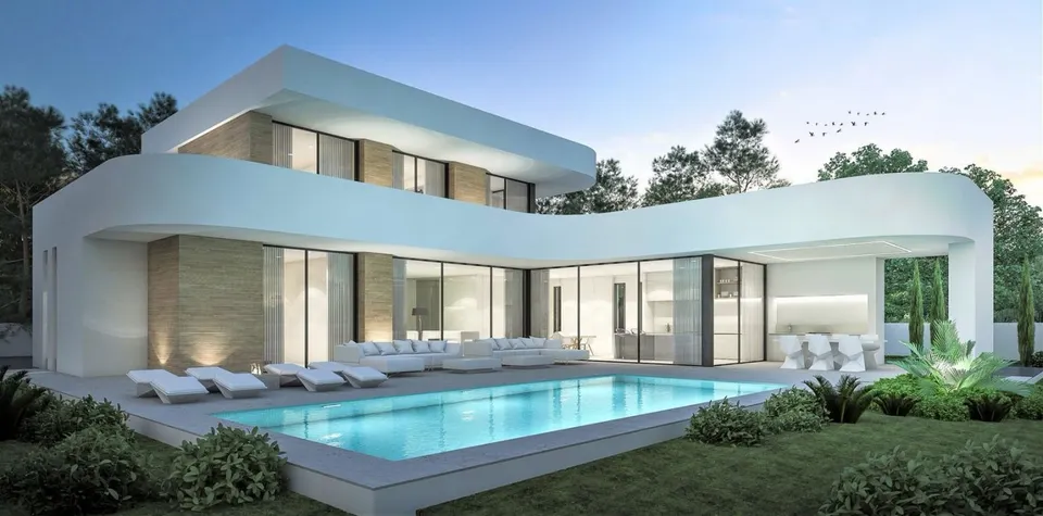 VILLA DE DISEÑO MODERNO