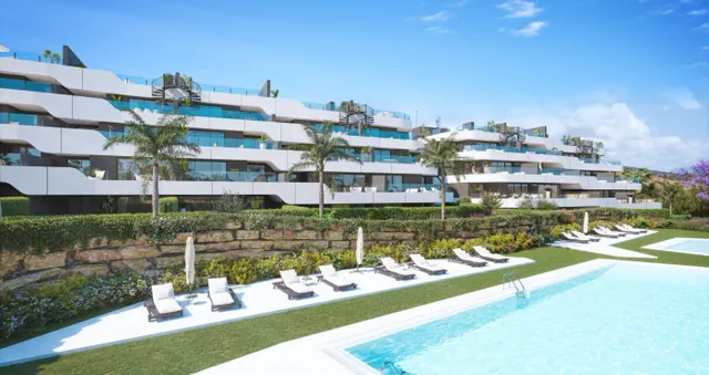 124 viviendas de 2 y 3 dormitorios, áticos y bajos con jardín en Estepona — 6
